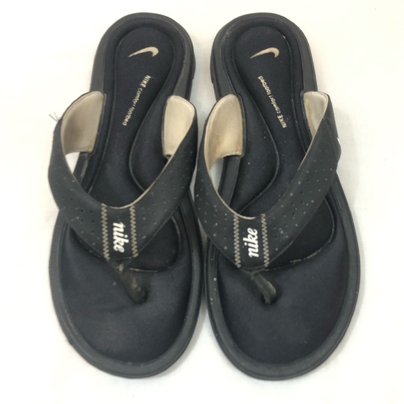 Nike memory foam Comfort Foot Bed Sandal shoes 10 - Picture 1 of 8